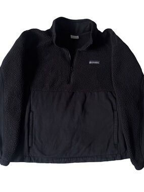 Columbia Women’s Trek Hybrid Sherpa Half-Zip Fleece Jacket